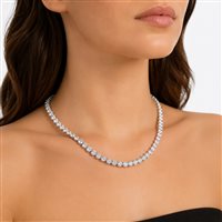Collana Ultima Edizione Donna Collana tennis in Argento CAO3159 - CAO3159